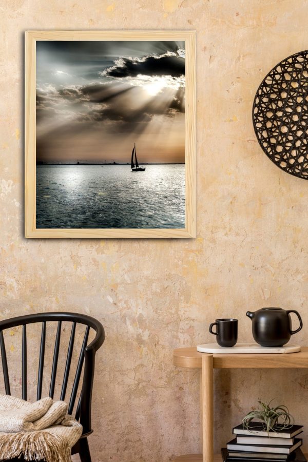 Frame Serisi Ahşap Çerçeveli Tablo Uv Baskı 33*40 FE4-A