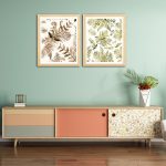 Frame Ahşap 2'Li Tablo FE5-C