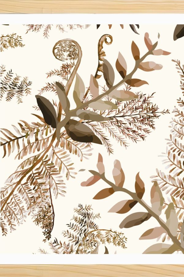 Frame Serisi Ahşap Çerçeveli 2'Li Tablo Uv Baskı 33*40 FE5-C