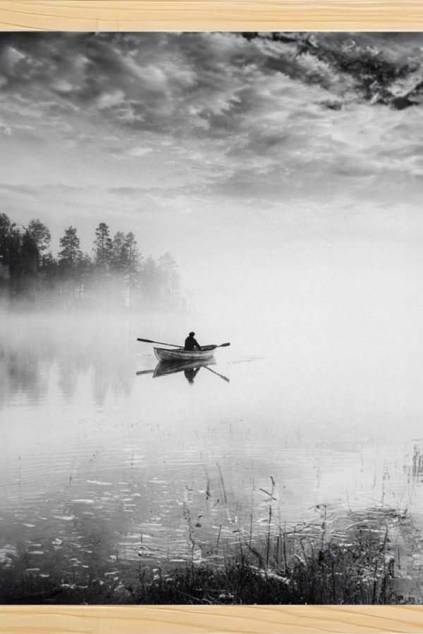 Frame Serisi Ahşap Çerçeveli 2'Li Tablo Uv Baskı 33*40 FE5-E