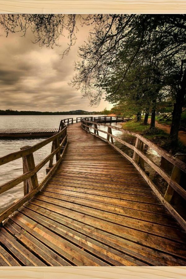 Frame Serisi Ahşap Çerçeveli 2'Li Tablo Uv Baskı 33*40 FE5-I