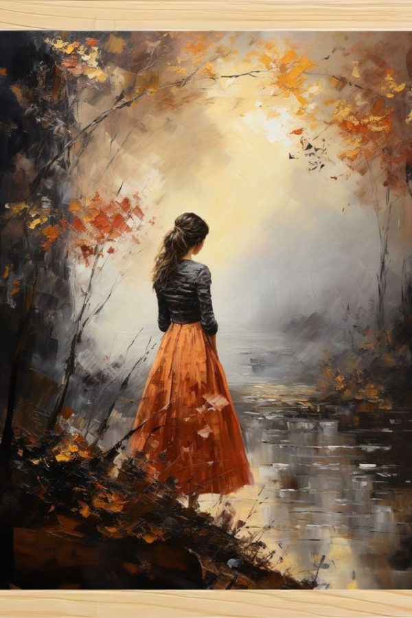 Frame Serisi Ahşap Çerçeveli 2'Li Tablo Uv Baskı 33*40 FE5-J