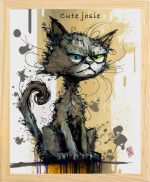 Frame Ahşap 2'Li Tablo FE5-K