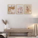 Frame Ahşap 3'Lü Tablo FE3-A