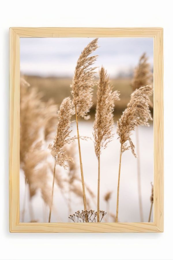 Frame Serisi Ahşap Çerçeveli 3'Lü Tablo Uv Baskı 25*35 FE3-A