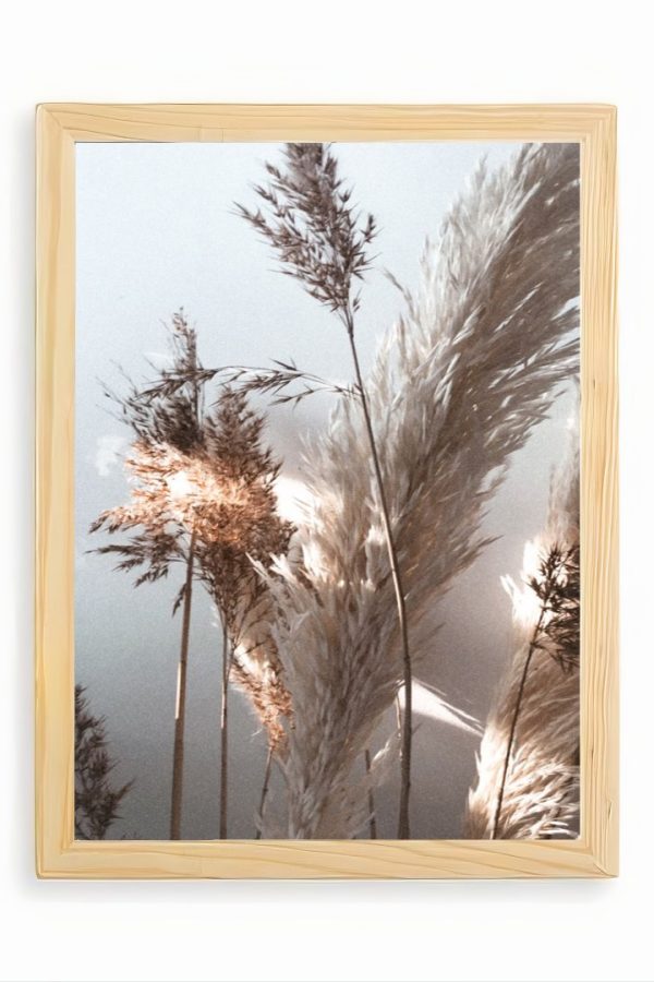 Frame Serisi Ahşap Çerçeveli 3'Lü Tablo Uv Baskı 25*35 FE3-D