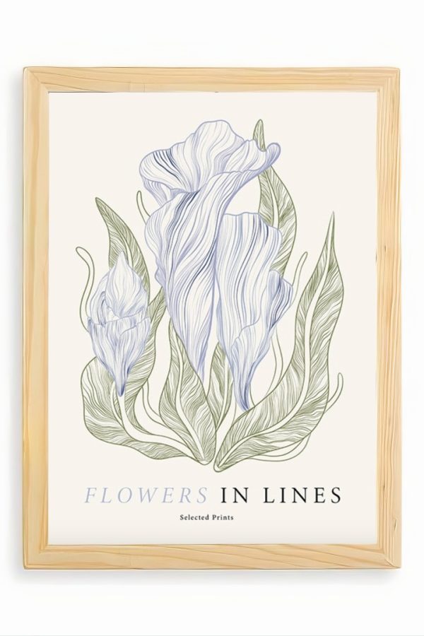 Frame Serisi Ahşap Çerçeveli 3'Lü Tablo Uv Baskı 25*35 FE3-I