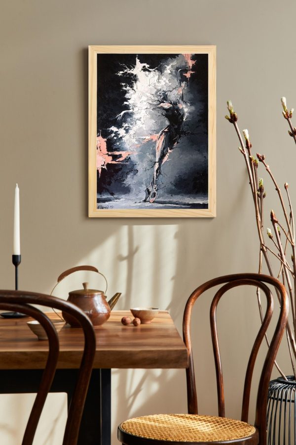 Frame Serisi Ahşap Çerçeveli Tablo Uv Baskı 25*35 FE1-A