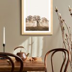 Frame Ahşap Tablo FE1-F