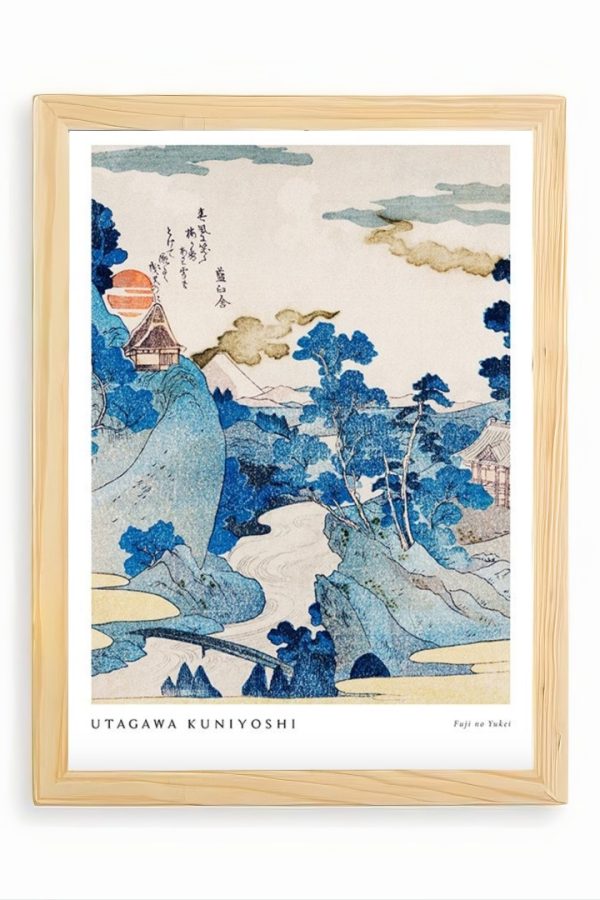 Frame Serisi Ahşap Çerçeveli Tablo Uv Baskı 25*35 FE1-H