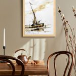 Frame Ahşap Tablo FE1-J