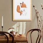 Frame Ahşap Tablo FE1-O