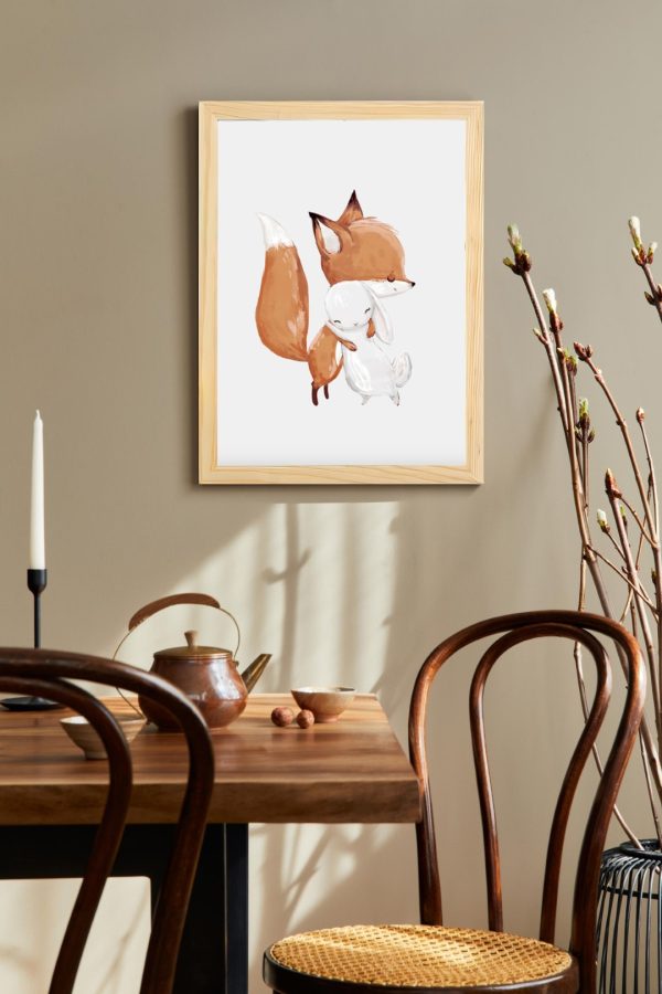 Frame Serisi Ahşap Çerçeveli Tablo Uv Baskı 25*35 FE1-O