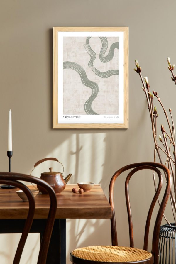 Frame Serisi Ahşap Çerçeveli Tablo Uv Baskı 25*35 FE1-P