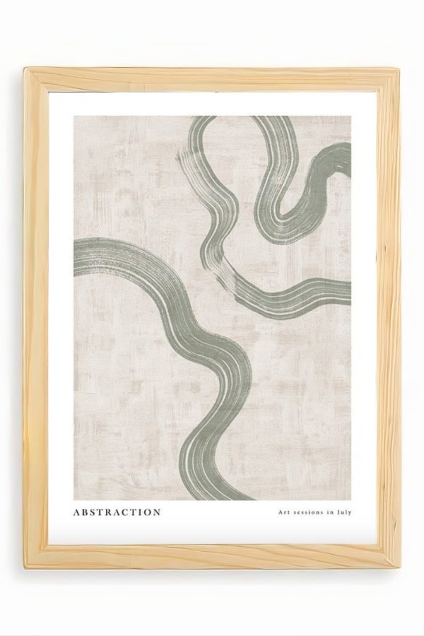 Frame Serisi Ahşap Çerçeveli Tablo Uv Baskı 25*35 FE1-P