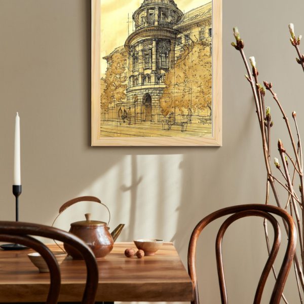 Frame Ahşap Tablo FE1-S