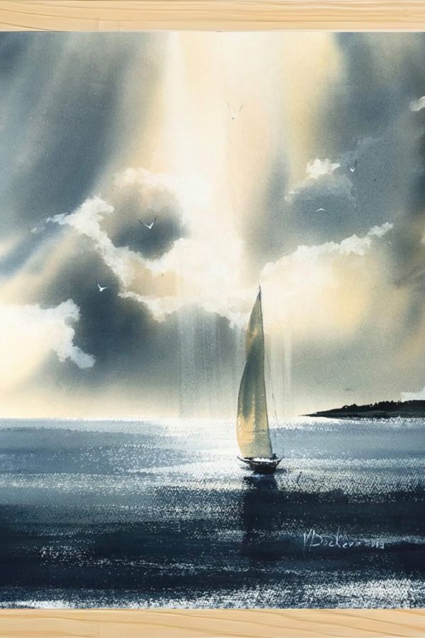 Frame Serisi Ahşap Çerçeveli Tablo Uv Baskı 33*40 FE4-C