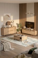 Ocean Tv Ünitesi Orta Sehpa Konsol 3'Lü Set Sepet ON20-S