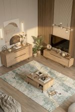 Ocean Tv Ünitesi Orta Sehpa Konsol 3'Lü Set Sepet ON20-S