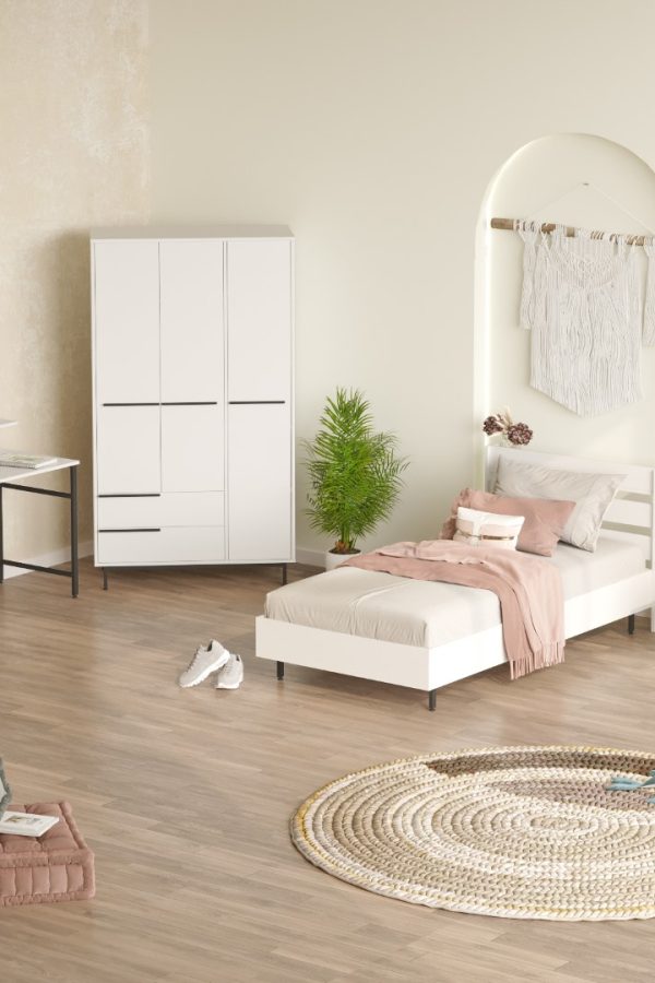 Ocean Genç Odası Takımı 4'Lü Set Beyaz ON24-W