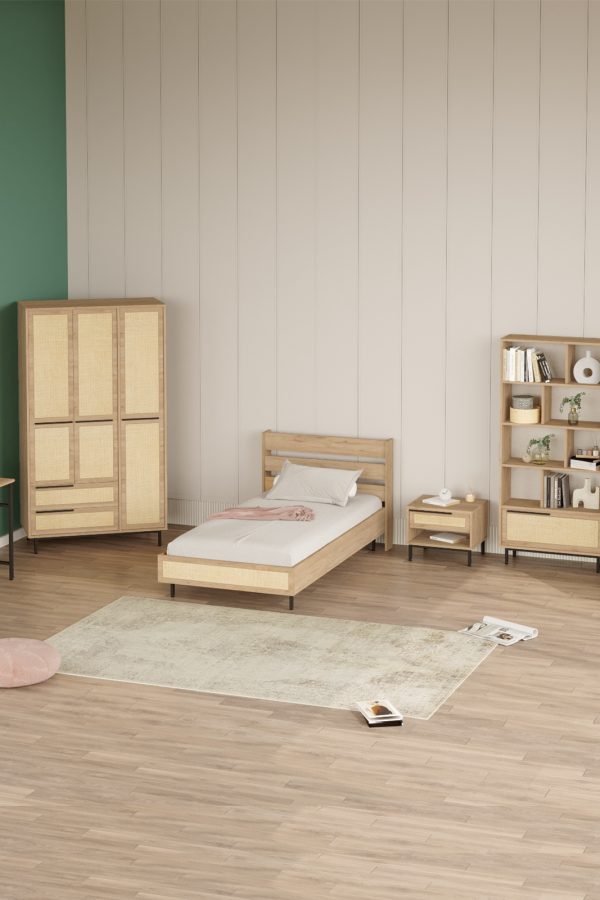 Ocean Genç Odası Takımı 6'Lı Set Sepet-Uv Baskı Jüt ON26-SU