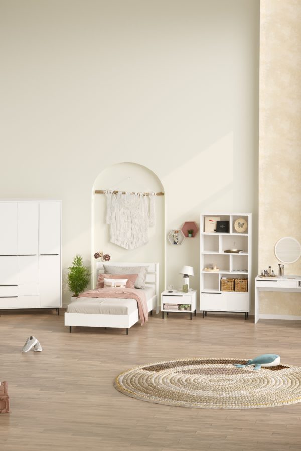 Ocean Genç Odası Takımı 7'Li Set Beyaz ON27-W