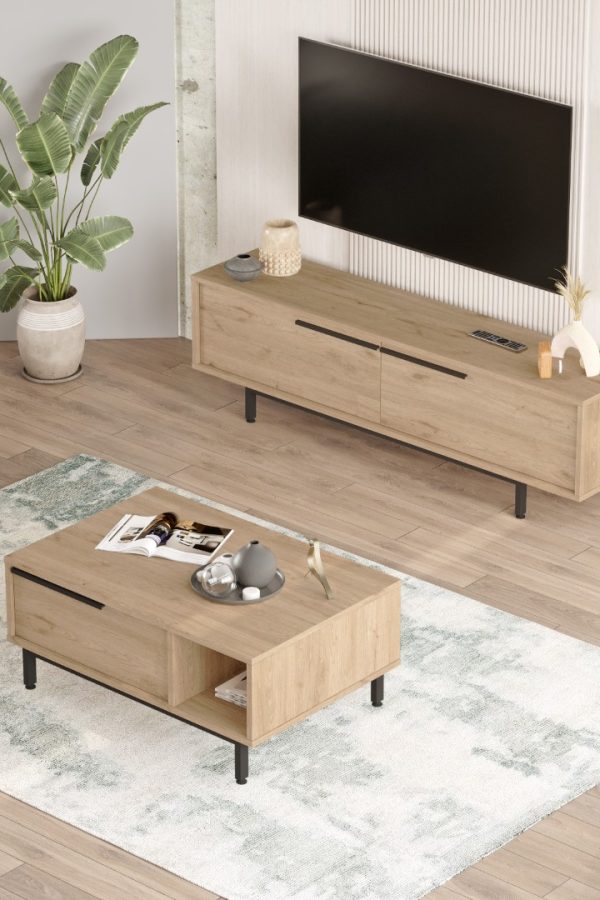 Ocean Tv Ünitesi Orta Sehpa 2'Li Set Sepet ON19-S