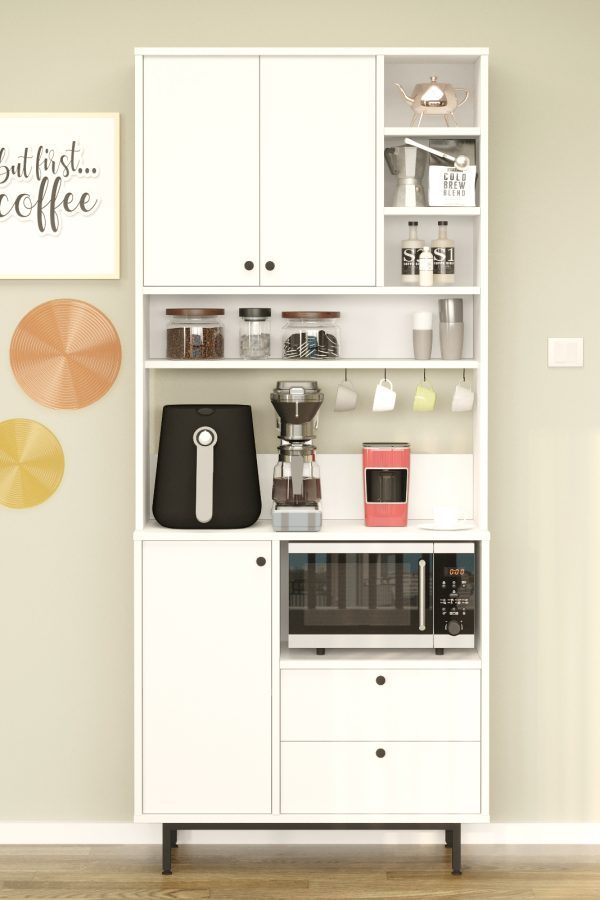 Royce Kahve Köşesi Dolabı RE6-W