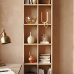 Liora Geniş Kitaplık 10 Raflı 180cm Sepet LI1-S