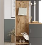 Roger Vestiyer Portmanto Ayakkabılık Çam-Antrasit DD7-AA