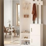 Visor Vestiyer Portmanto Ayakkabılık Beyaz DD8-W