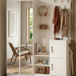 Visor Vestiyer Portmanto Ayakkabılık Beyaz DD8-W