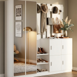 Gibson Vestiyer Portmanto Ayakkabılık Beyaz DD9-W