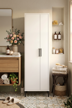 Daisy Çok Amaçlı Dolap Vileda Banyo Dolabı Beyaz DY1-W