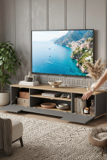Future Tv Ünitesi FR7-AA Çam-Antrasit