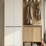 Oasis Portmanto Vestiyer Ayakkabılık Metal Ayaklı Sepet-Beyaz OS1-SW