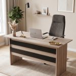 Vario A Ofis Çalışma Masası Meşe-Siyah VO1-OB