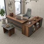 Vario ABF Ofis Büro Masa Takımı Barok-Antrasit VO10-BA