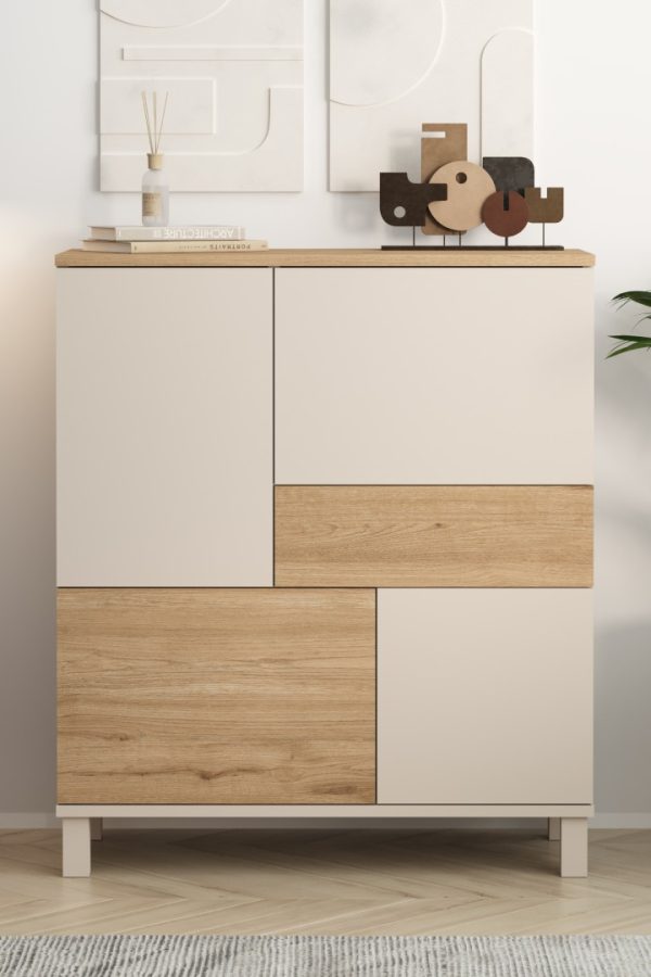 Mood Çok Amaçlı Dolap 101cm MD3-CS