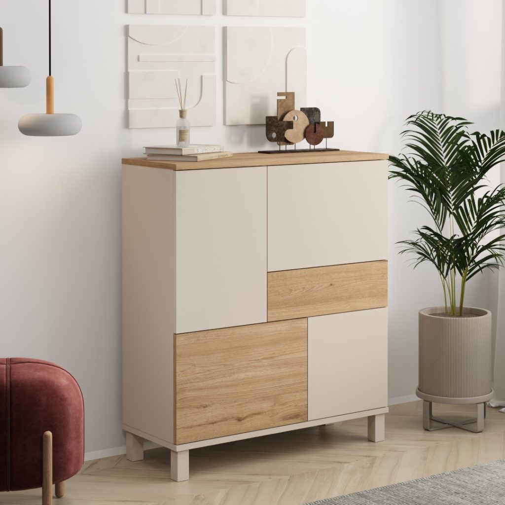 Mood Çok Amaçlı Dolap 101cm MD3-CS