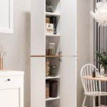 Nord Çok Amaçlı Dolap Mutfak Kiler Banyo Dolabı 195cm Sepet-Beyaz ND12-SW