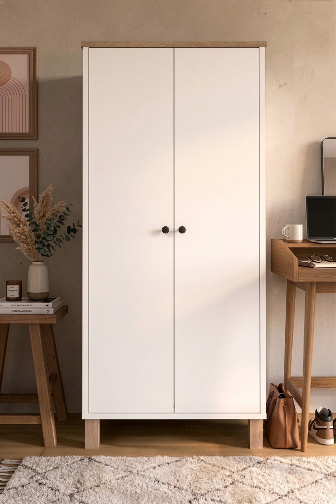 Nord Çok Amaçlı Dolap Mutfak Kiler Erzak Banyo Dolabı Sepet-Beyaz ND5-SW