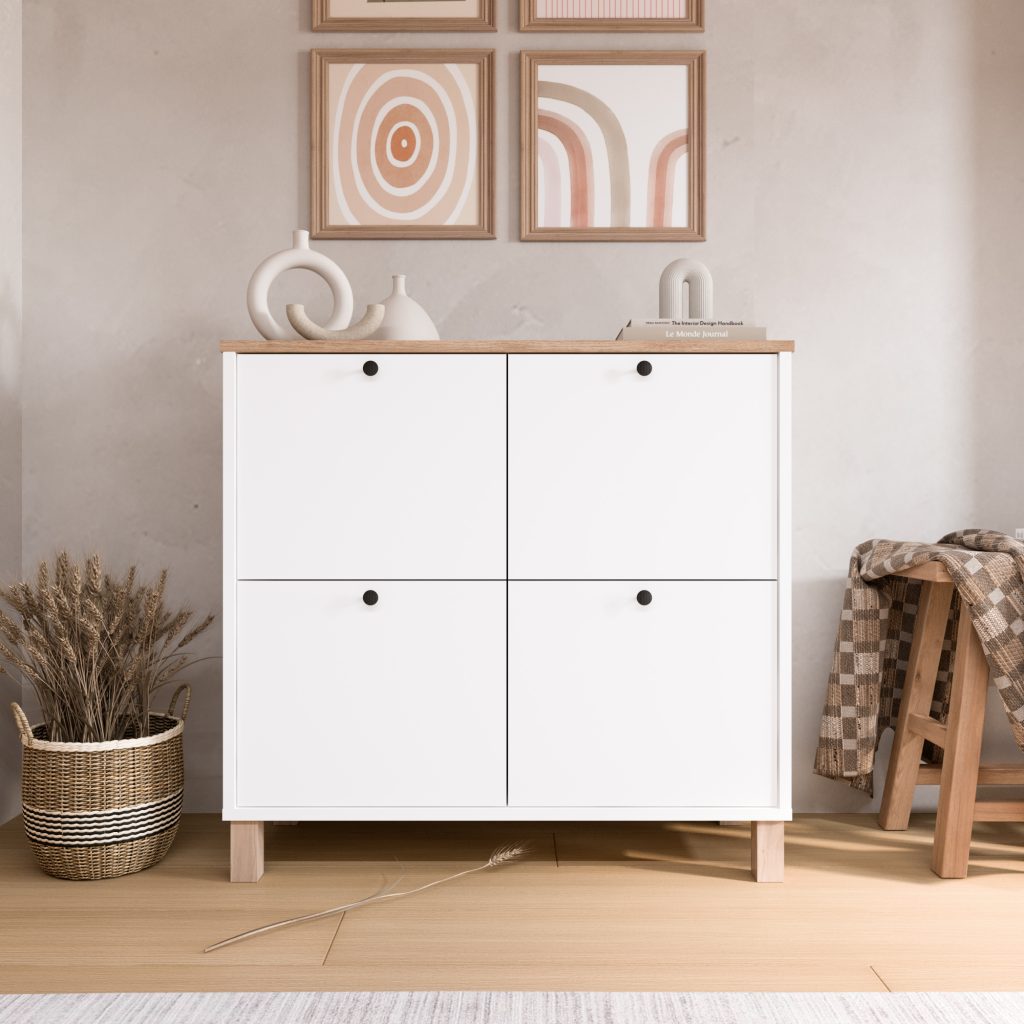 Nord Şifonyer Ahşap Ayaklı ND3-SW