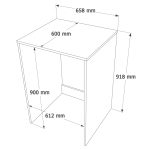 Nord Çamaşır Makinesi Dolabı Sepet-Beyaz ND10-SW