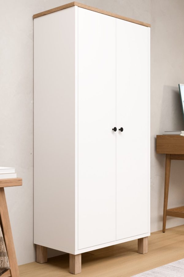 Nord Çok Amaçlı Dolap Mutfak Kiler Erzak Banyo Dolabı Sepet-Beyaz ND5-SW