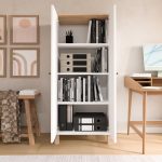 Nord Çok Amaçlı Dolap Mutfak Kiler Erzak Banyo Dolabı Sepet-Beyaz ND5-SW