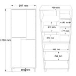 Nord Çok Amaçlı Dolap 175cm ND15-SW