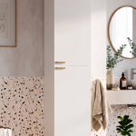 Oslo 2 Kapaklı Ahşap Ayaklı Çok Amaçlı Banyo Boy Dolabı Havluluk Düzenleyici Beyaz OL3-W