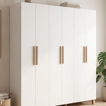 Yoda 6 Kapaklı Gardırop Elbise Dolabı YD1-W