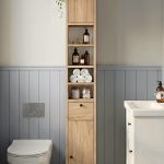 Riva 25X25cm Ekstra Dar Alan Banyo Dolabı Çok Amaçlı Dolap 2 Kapaklı Çekmeceli Raflı Sepet RV1-S